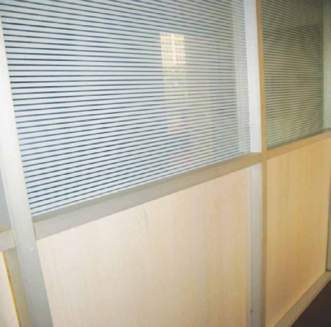 Aluminium Partitions & Blinds — True North — photo 3